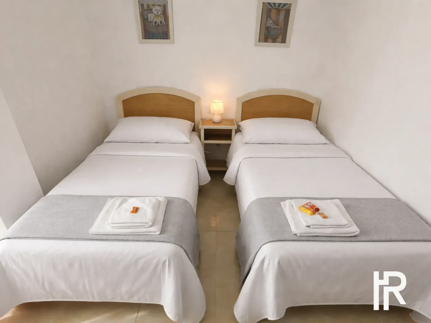 Alojamiento en Limpias con habitación doble de dos camas